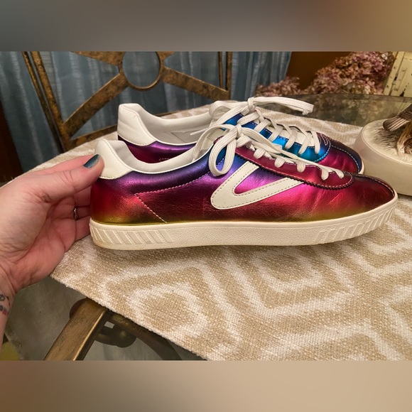 Tretorn Camden7 Iridescent Rainbow Sneaker